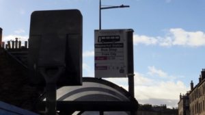 photo of bus stop described above