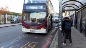 photo of bus stop described above