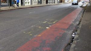 photo of bus stop described above