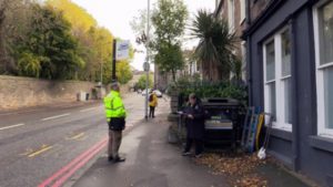 photo of bus stop described above
