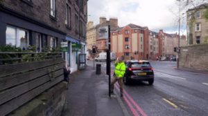 photo of bus stop described above