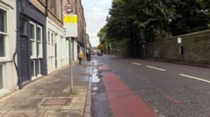 photo of bus stop described above