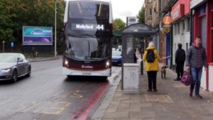 photo of bus stop described above